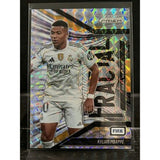 2025-26 Panini Prizm FIFA Kylian Mbappe FRACTAL Silver Mosaic #15 Real Madrid