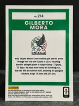 2026 Road to FIFA World Cup 26 Gilberto Mora OPTIC RATED ROOKIE Mexico