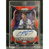 2025-26 Panini Prizm FIFA Cesar Montes PENMANSHIP Red Pulsar Auto P-CM
