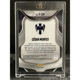 2025-26 Panini Prizm FIFA Cesar Montes PENMANSHIP Red Pulsar Auto P-CM
