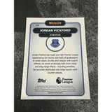 2026 Topps Merlin Premier League Blue Jordan Pickford Everton /150