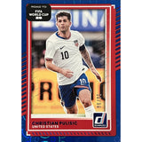 2025-26 DONRUSS Road to FIFA World Cup 26 Christian Pulisic Blue Pyramids /95