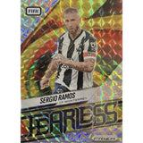 2025-26 Panini Prizm FIFA Sergio Ramos FEARLESS Silver Mosaic #12 CF Monterrey
