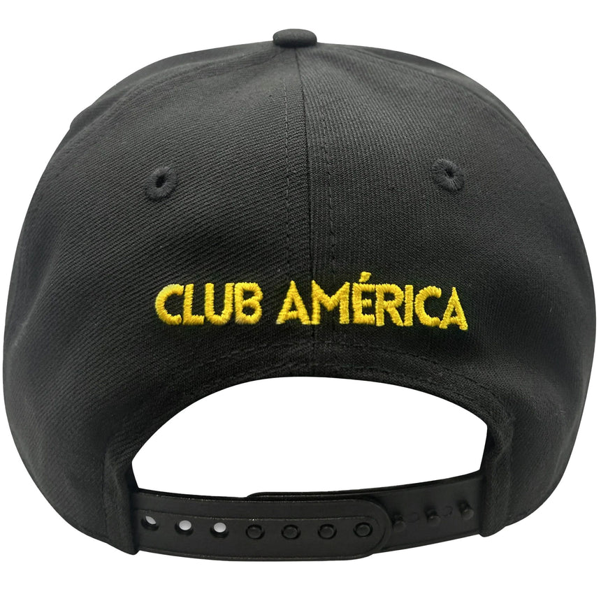 New Era Club America 9Fifty Snapback Cap Black Back