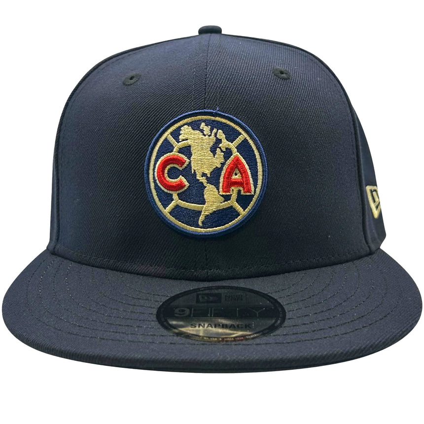 New Era Club America 9Fifty Snapback Cap Navy Front