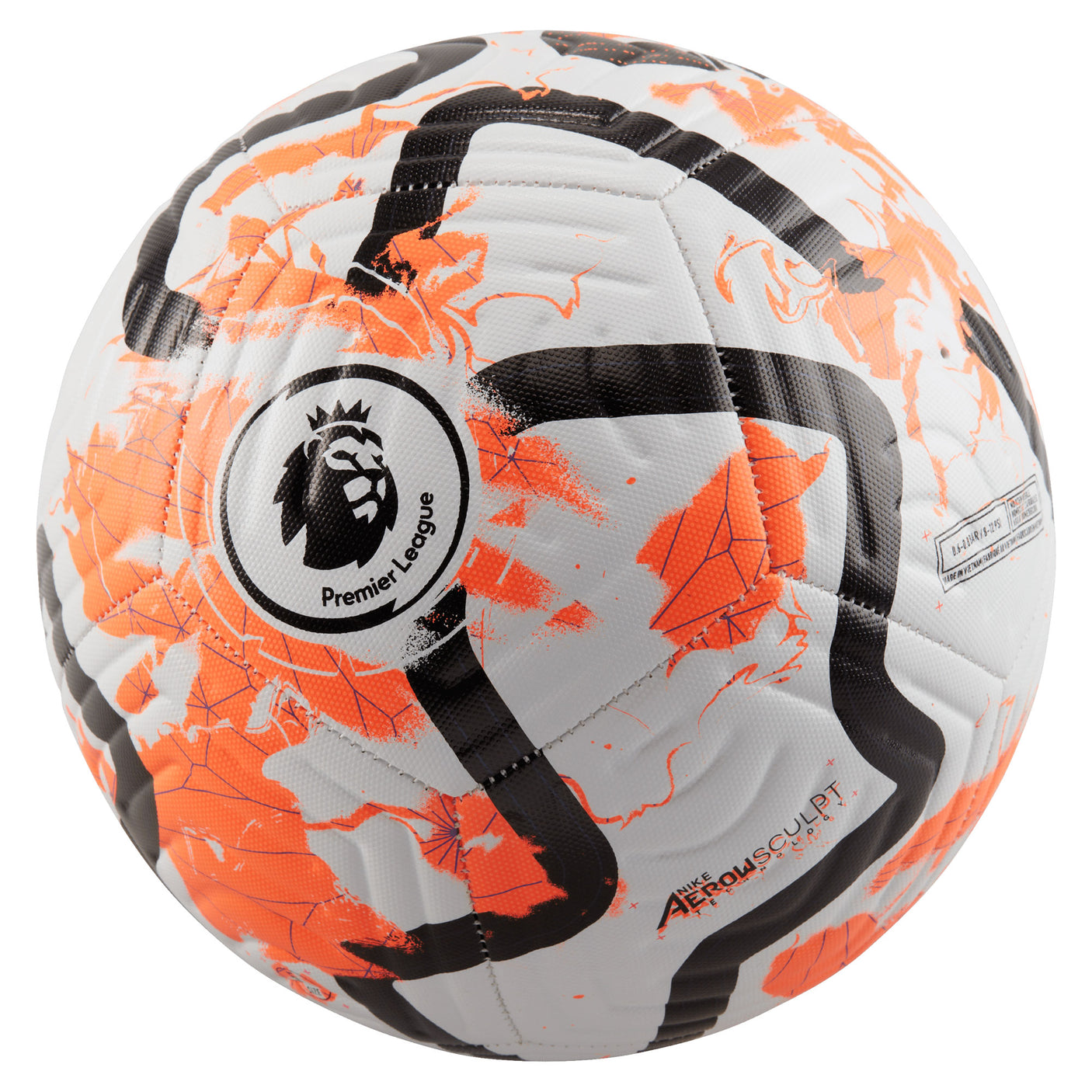 Nike Academy Premier League Ball White/Black/Orange Back