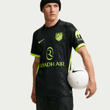 Nike Atletico Madrid Men's Away Stadium 2026/27 Jersey Black/Volt Model