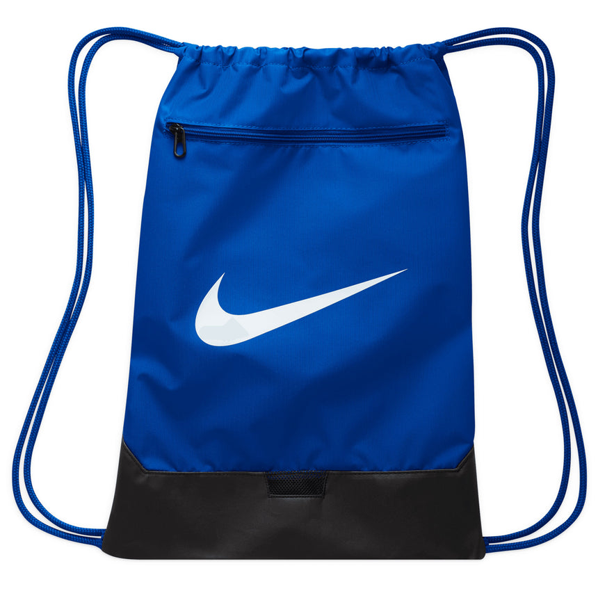 Nike Brasilia 9.5 Training Gym Sack Royal Blue Front