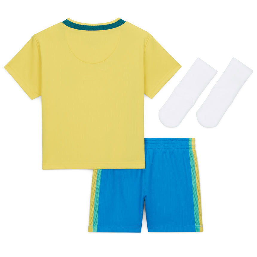 Nike Brazil Baby Home Minikit Yellow Back