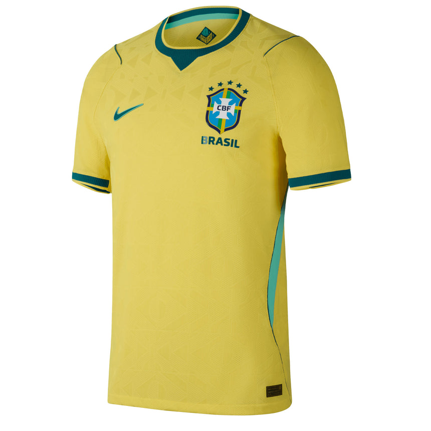 Nike Brazil Men's Home Aero-FIT 2026 Home Jersey Yellow Front