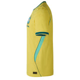 Nike Brazil Men's Home Aero-FIT 2026 Home Jersey Yellow Sleeve
