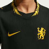 Nike Chelsea Kids Away Stadium 2026/27 Jersey Black/Midwest Gold Crest