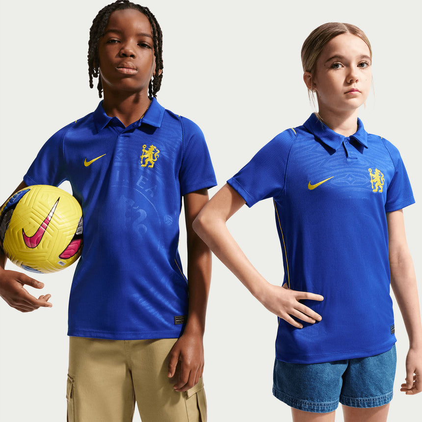 Nike Chelsea Kids Home Stadium 2026/27 Jersey Blue Model
