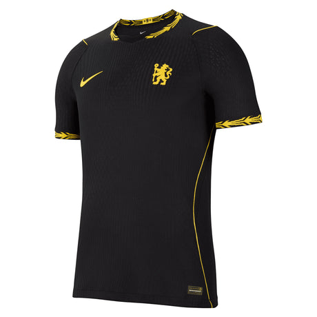 Nike Chelsea Men's Away Aero-FIT 2026/27 Jersey Black/Midwest Gold Front