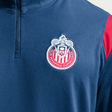 Nike Chivas De Guadalajara Men's 2026/27 Drill Top Blue Crest