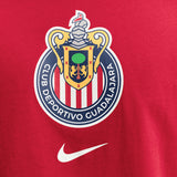 Nike Chivas De Guadalajara Men's Crest Tee Red Crest