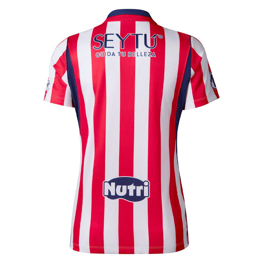 Nike Chivas De Guadalajara Women's Home Stadium 2026/27 Jersey Red/White Back