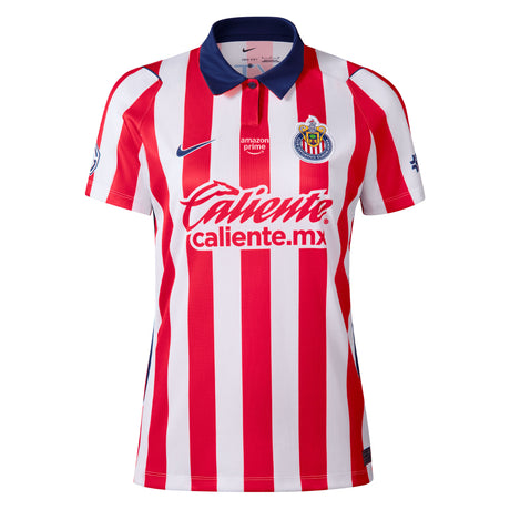 Nike Chivas De Guadalajara Women's Home Stadium 2026/27 Jersey Red/White Front