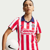 Nike Chivas De Guadalajara Women's Home Stadium 2026/27 Jersey Red/White Model
