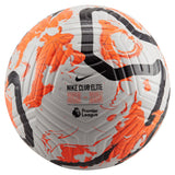 Nike Club Elite Premier League Ball White/Black/Orange Front