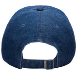 Nike Club Unstructured Denim Cap Navy Back