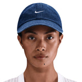 Nike Club Unstructured Denim Cap Navy Front