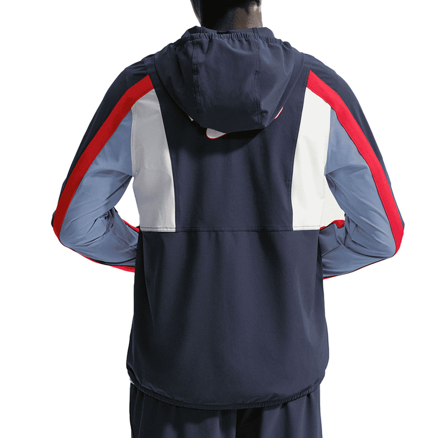 Nike England Men's Energy Woven Jacket Dark Obsidian/Blue/White Back