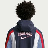 Nike England Men's Energy Woven Jacket Dark Obsidian/Blue/White Hoodie