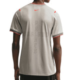 Nike England X Palace Men's Jersey Grey/Crimson Back