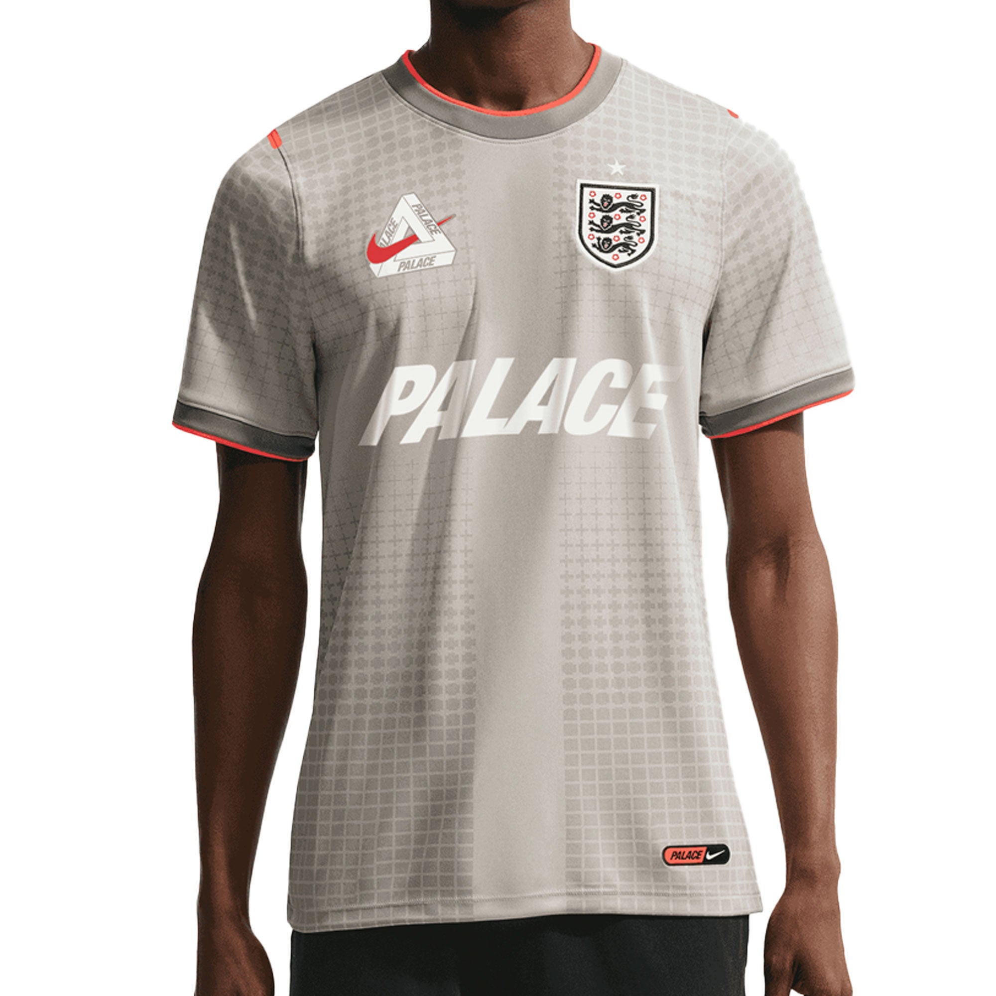Nike England X Palace Men's Jersey Grey/Crimson – Azteca Soccer