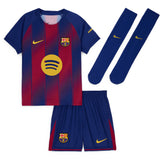 Nike FC Barcelona 2025/26 Home Minikit Royal Blue/Red Front