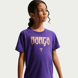 Nike FC Barcelona Kids Away Kobe Tee  Purple/Gold Model