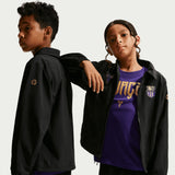 Nike FC Barcelona Kids Away Kobe Woven Jacket Black/Purple Model