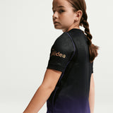 Nike FC Barcelona Kids Away Stadium Kobe 2026/27 Jersey Black/Purple/Gold Sleeve