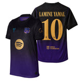 Nike FC Barcelona Kids Away Stadium Kobe 2026/27 Jersey w/ Lamine Yamal #10 Both