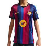 Nike FC Barcelona Kids Home Stadium 2026/27 Jersey Navy/Red Front