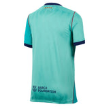 Nike FC Barcelona Kids Third Stadium 2026/27 Jersey Green Back