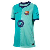 Nike FC Barcelona Kids Third Stadium 2026/27 Jersey Green Front