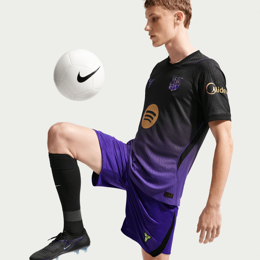 Nike FC Barcelona Men's Away Aero-FIT Kobe 2026/27 Jersey Black/Purple Model