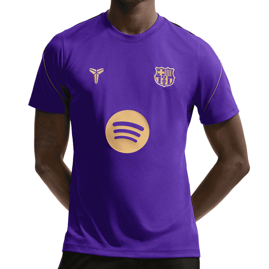 Nike FC Barcelona Men's Away Kobe Strike 2026/27 Jersey Purple/Gold Front