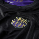 Nike FC Barcelona Men's Away Stadium Kobe 2026/27 Jersey Black/Purple/Gold Crest