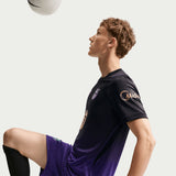 Nike FC Barcelona Men's Away Stadium Kobe 2026/27 Jersey Black/Purple/Gold Sleeve