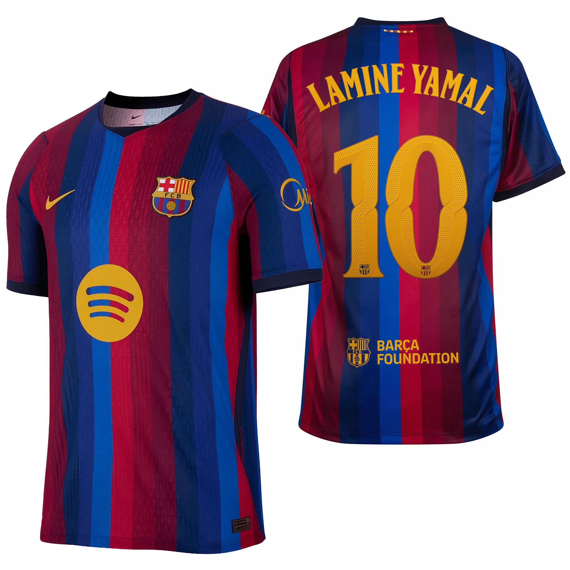 Nike FC Barcelona Men's Home Aero-FIT 2026/27 Jersey w/ Lamine