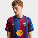 Nike FC Barcelona Men's Home Stadium 2026/27 Jersey Navy/Red Model