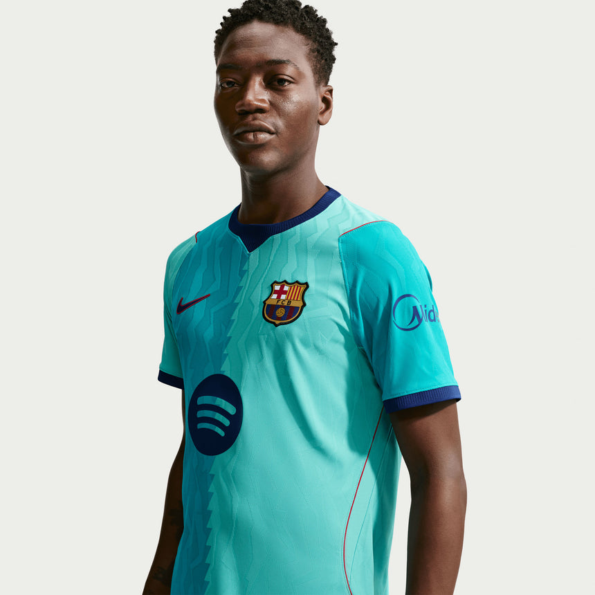 Nike FC Barcelona Men's Third Authentic 2026/27 Jersey Green Sleeve