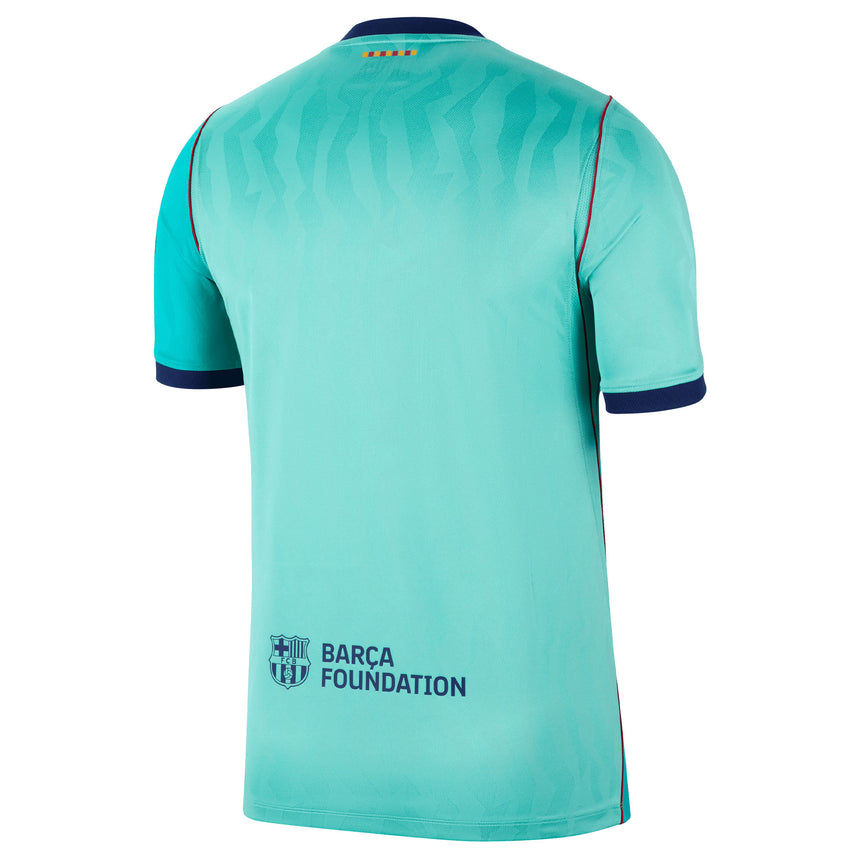 Nike FC Barcelona Men's Third Stadium 2026/27 Jersey Green Back