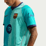 Nike FC Barcelona Men's Third Stadium 2026/27 Jersey Green Sleeve