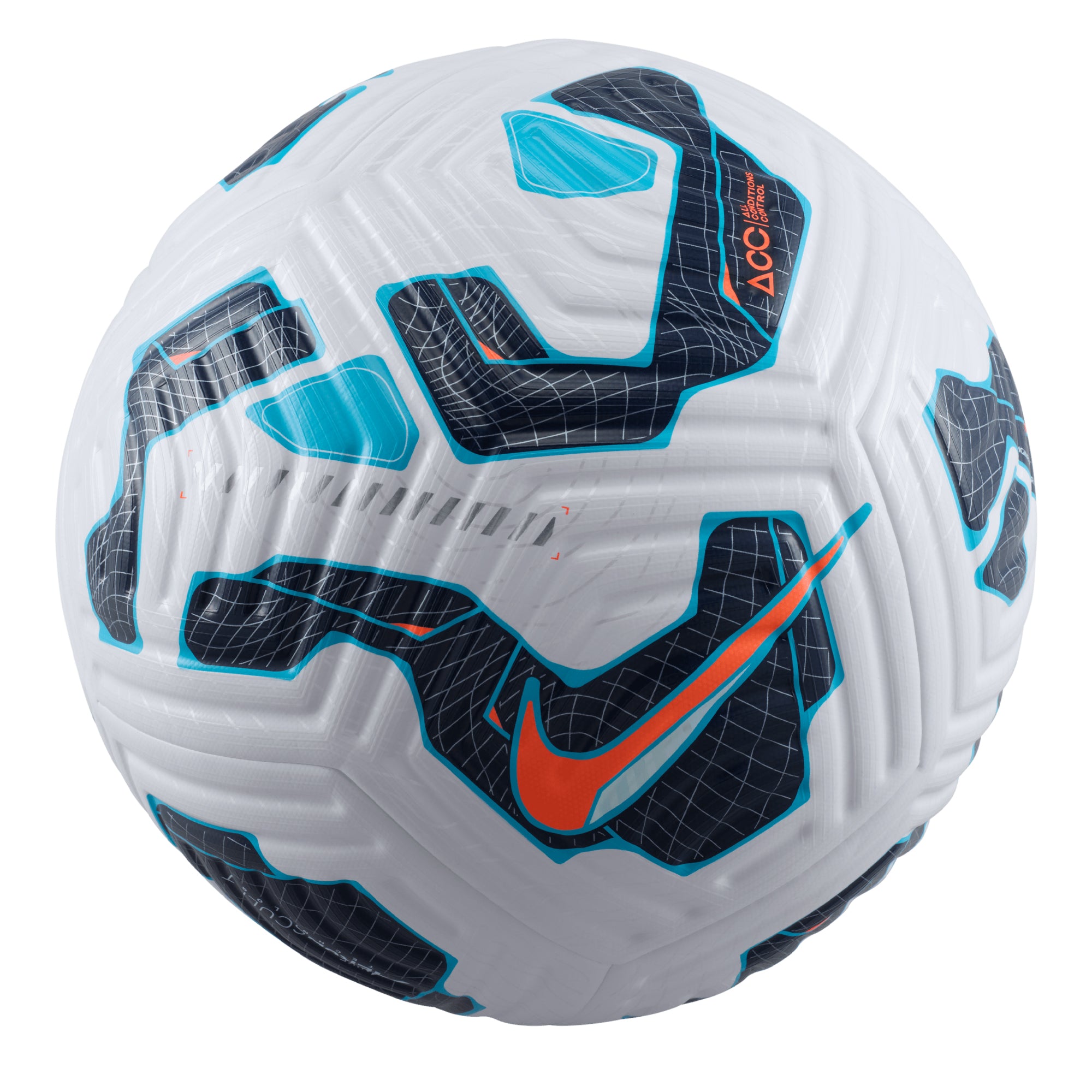 Nike 2024/25 Flight Ball White/Blackened Blue – Azteca Soccer