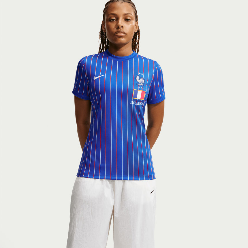 Nike France x Jacquemus Women's Jersey Blue/White Model