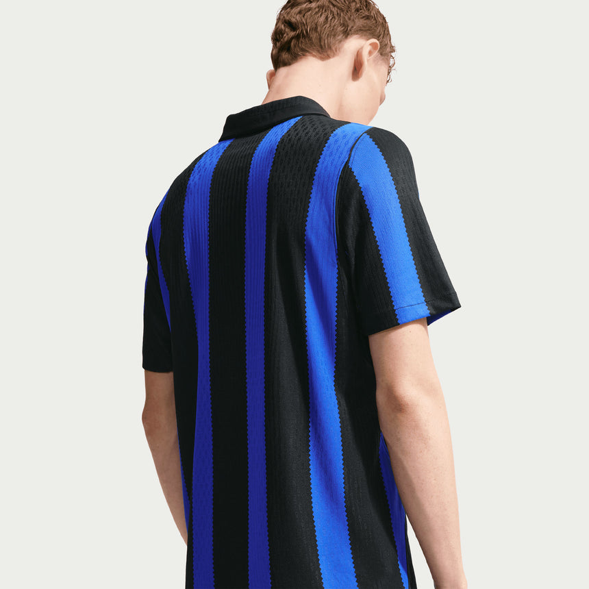 Nike Inter Milan Men's Home Aero-FIT Home 2026/27 Jersey  Blue/Black/University Gold Sleeve